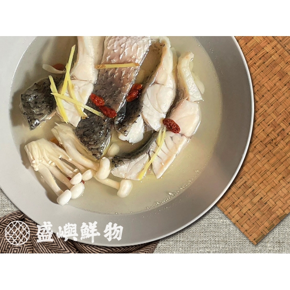 蒜頭鱸魚湯